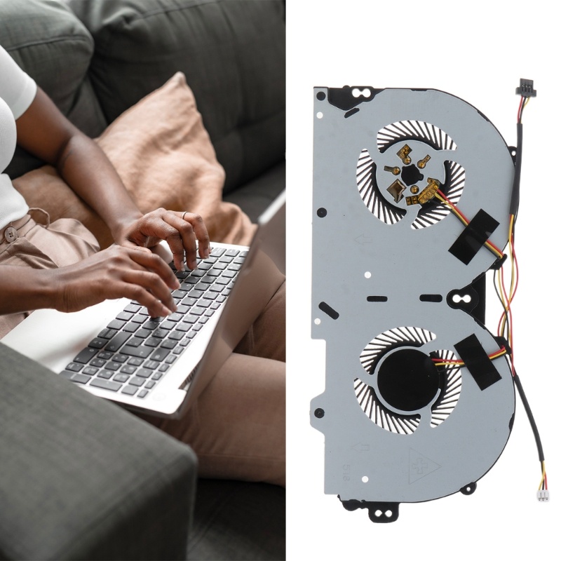 Btsg CPU GPU Radiator Kipas Pendingin Pengganti Untuk Clevo P950 P950HR P950ER T97 T96E