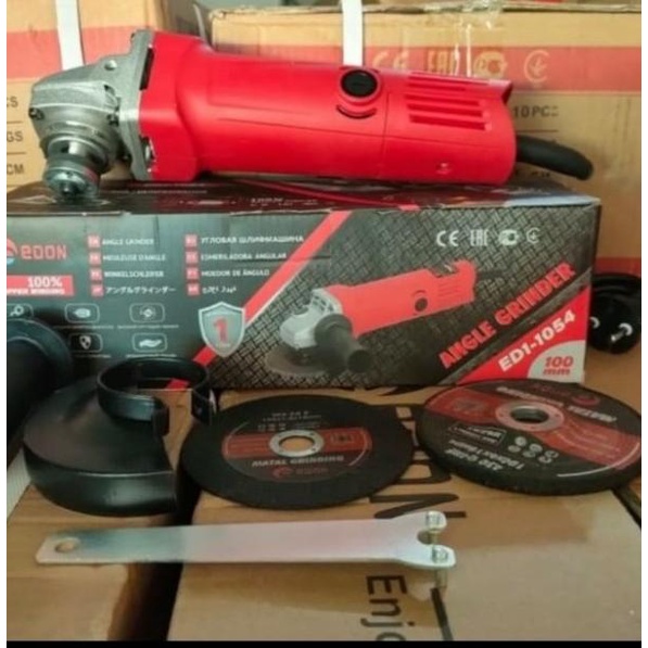 EDON ED1-1054 MESIN GERINDA TANGAN ANGLE GRINDER