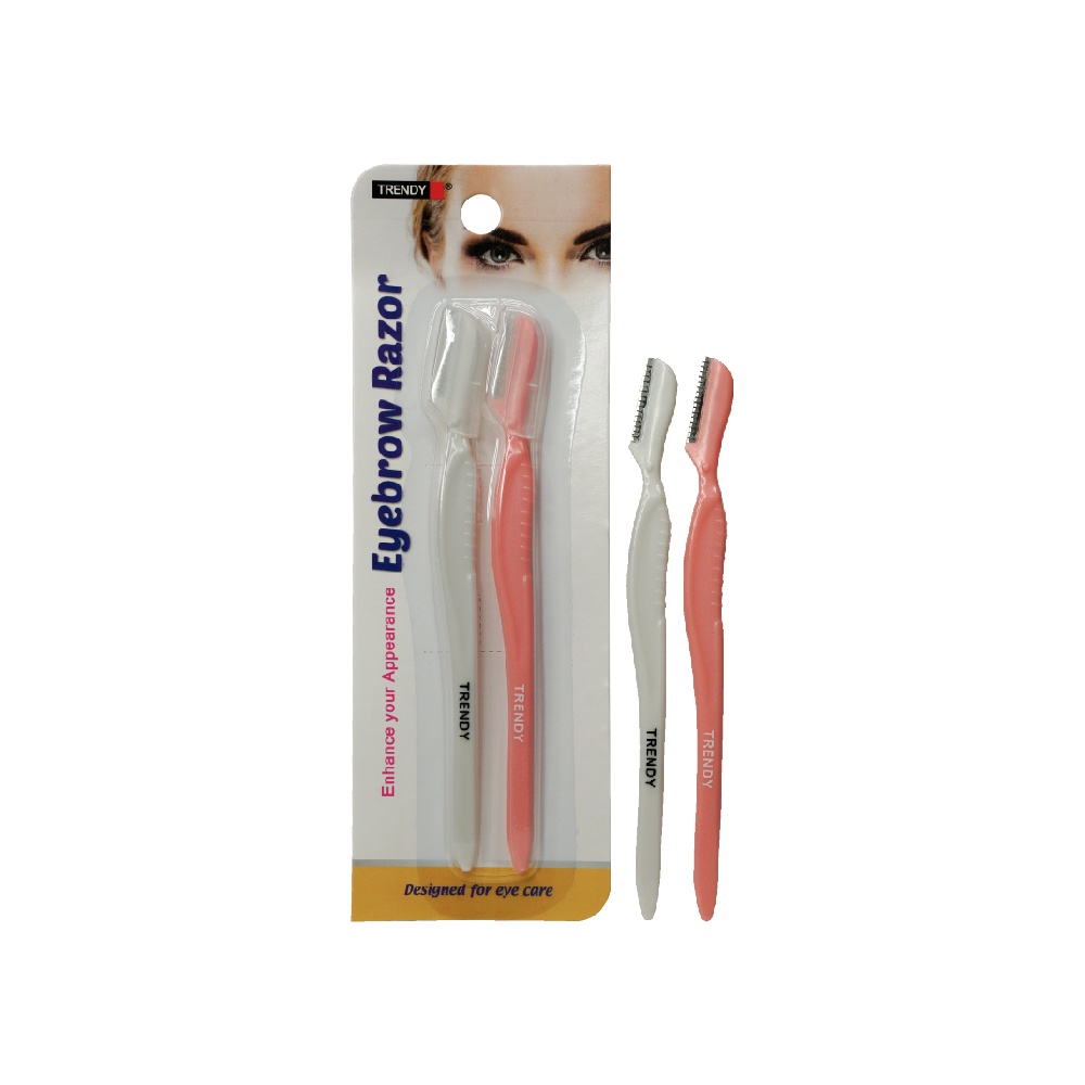 TRENDY Eyebrow Razor Alat Cukur Bulu Alis/ TD8742