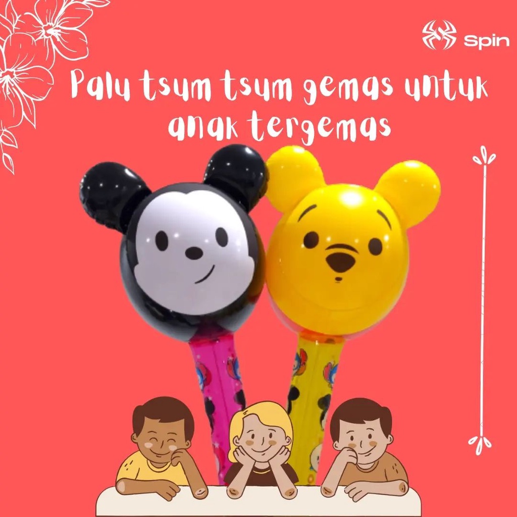 Mainan Tiup Palu Tsum-Tsum