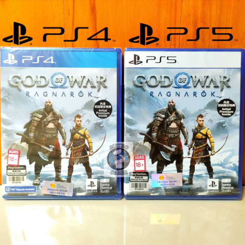 God of War Ragnarok PS4 PS5 Kaset God of War Ragnarök Original Playstation PS 4 5 CD BD Game Games Asli Ori Godofwar GOW Ragnerok Rag narok Ragnrok ps4 ps5 raknarok rag narok terbaru baru ori asli atreus kratos rak regnarok req bluray disc gim petualangan