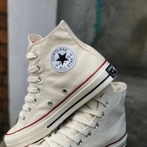 SEPATU IMPORT CONVERSE 70S HIGH WHITE PUTIH PREMIUM QUALITY VIETNAM SNEAKERS PRIA WANITA CEWEK COWOK KADO HADIAH BERKUALITAS TERJANGKAU AWET