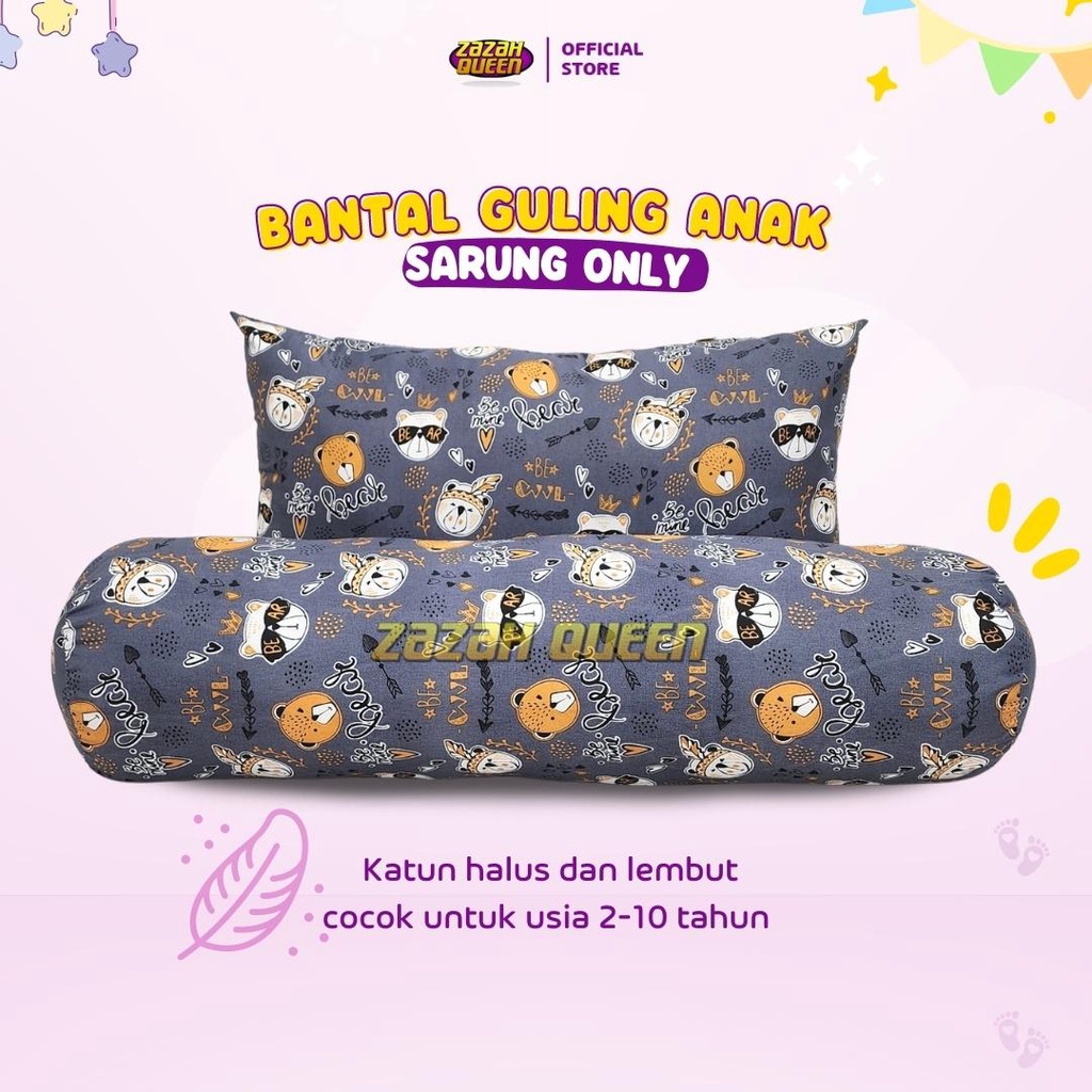 [HANYA SARUNG] Sarung Bantal Guling Junior / Bantal Guling Anak