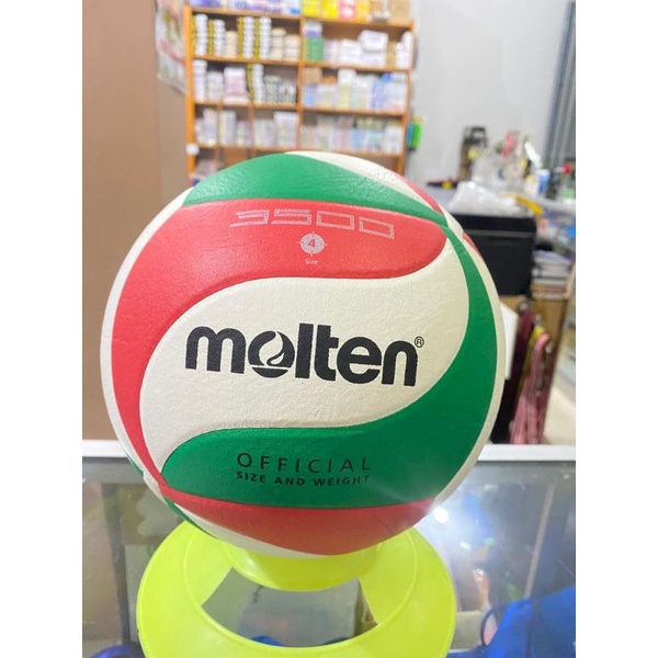 MOLTEN / Bola Volly Volley Voli Voli Voly Molten V4M 3500 PBVSI ASLI 100% (ORIGINAL) Size 4 Mini