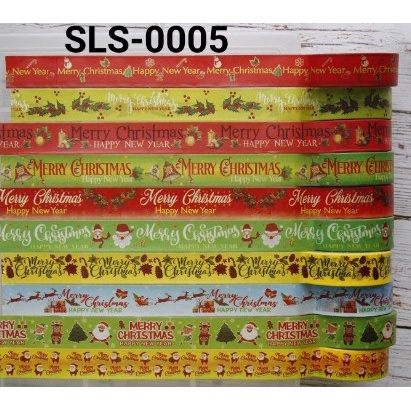 SLS-0005 SELOTIP KERTAS WASHI MOTIF BOX KUE KERING NATAL CHRISTMAS