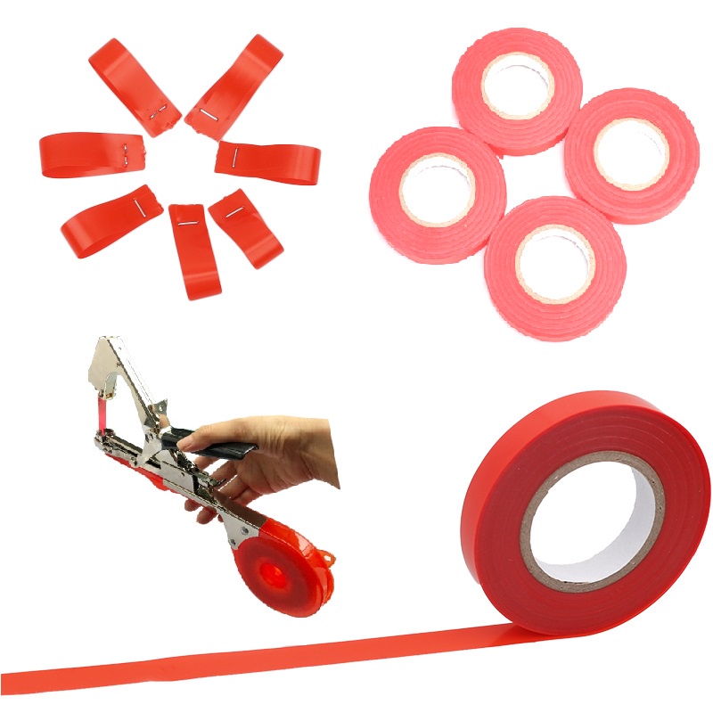 Tapetool Hand Tying Machine Alat Pengikat Lanjaran Tanaman Paket Refill Mujati Agrostar Set Tape Tool Isi 20 Roll