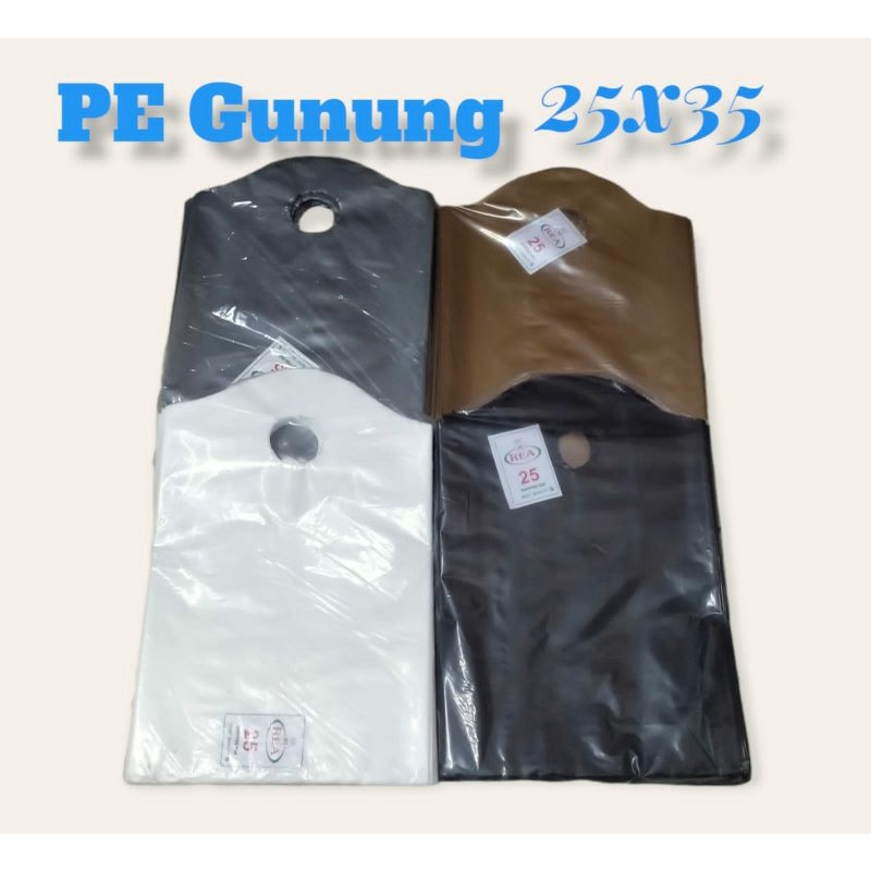 plastik PE Gunung 25x38