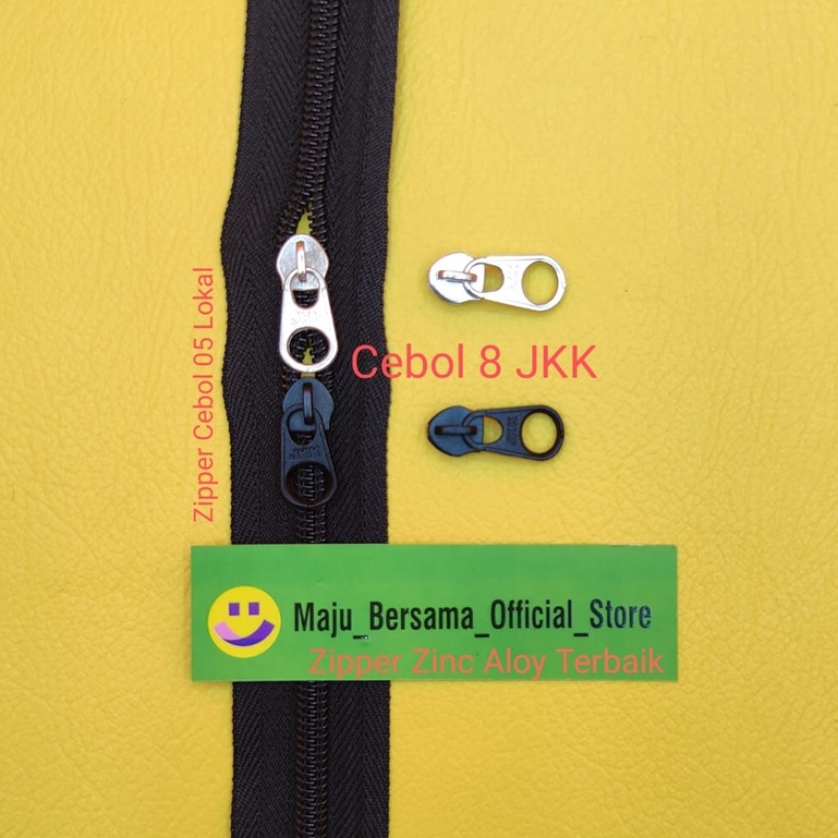 Zipper Zinc Aloy - Kp.Resleting 05 Variasi Cebol ( Lokal ) SK1