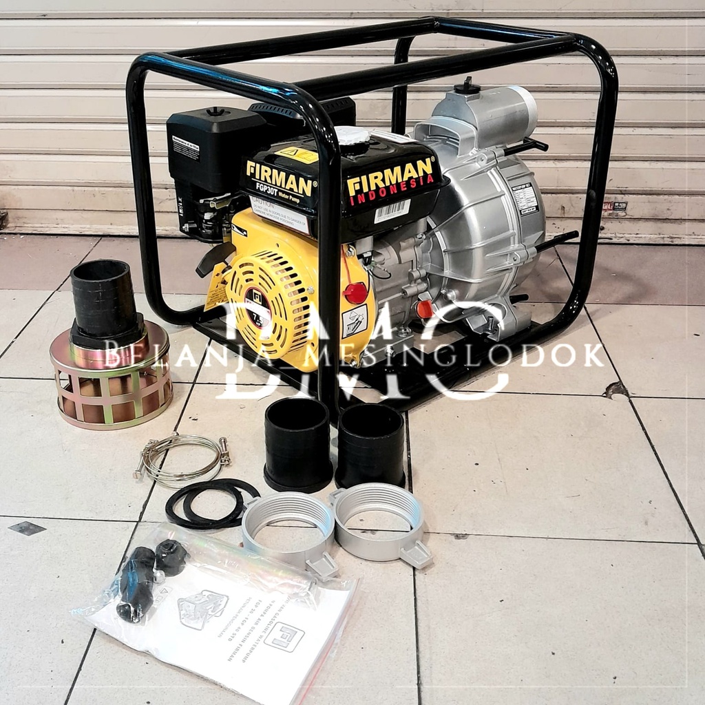 Mesin Pompa Sedot Lumpur Trash pump Gasoline (Bensin) Firman FGP 30 T