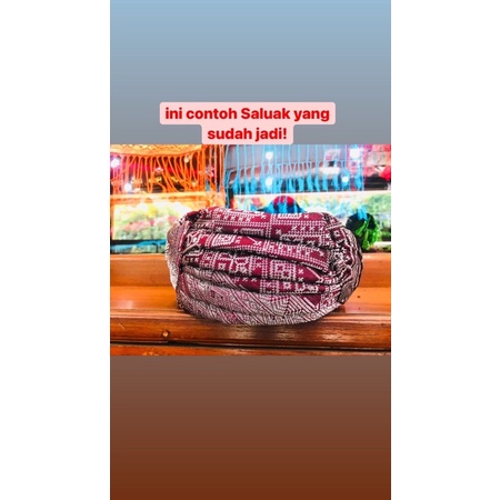 Saluak Pengantin pria, SongketPandaiSikek, SaluakMinang, SaluakPadang, SaluakPandaiSikek, SaluakSumb