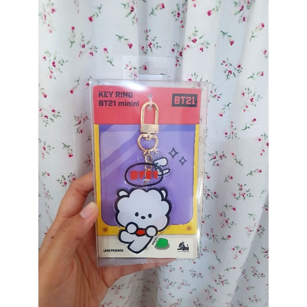 READY STOCK. BT21 MININI KEY RING TATA AND RJ