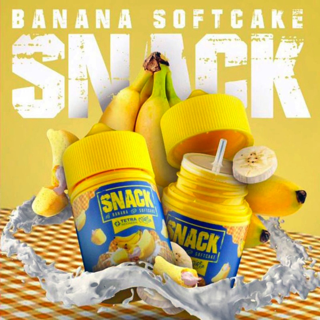 LIQUIDS SNACK V2 BANANA SOFTCAKE 60ML