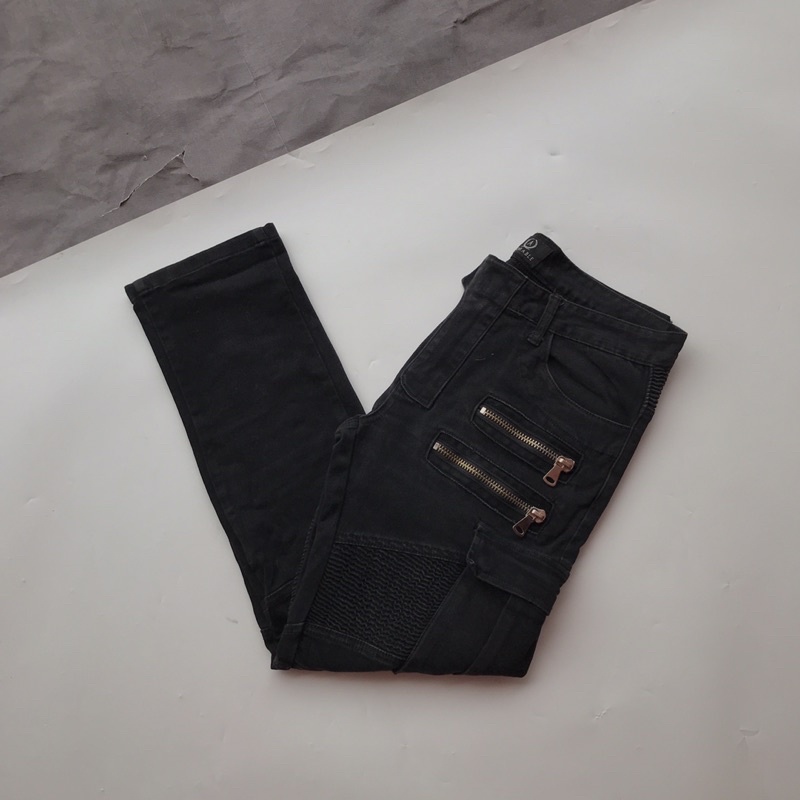 BIKERS JEANS (SIZE: 32) | SECOND