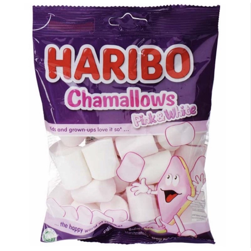 

Haribo Chamallows Pink&White Marshmallow Marshmellow Marshmelow - 70gr