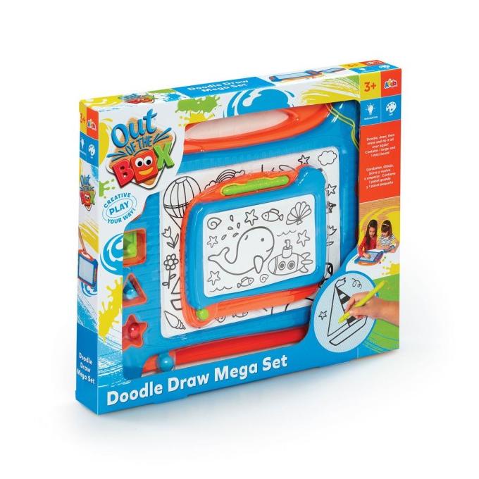 Addo Out of the Box Doodle Draw Mega Set - Mainan Menggambar Anak stock ada