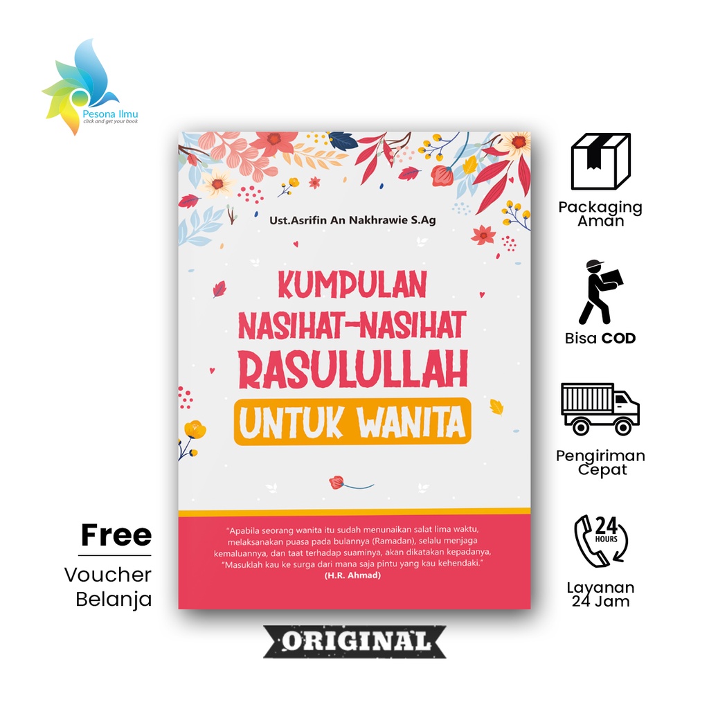 Buku Kumpulan Nasihat-Nasihat Rasulullah Untuk Wanita - Ust. Asrifin