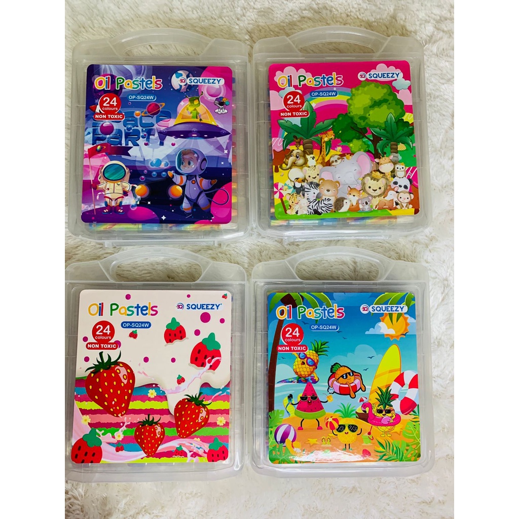 

Crayon Squeezy 24 Warna / Anak