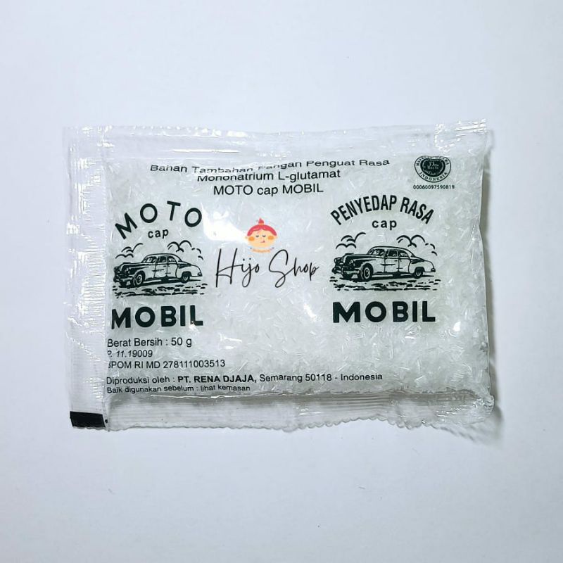 

Moto Cap Mobil 50 gram renceng Bumbu Masak Khas Indonesia