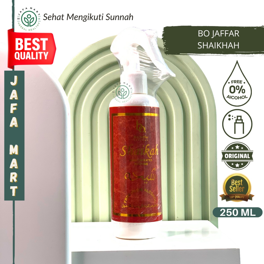 Pengharum Ruangan Bo Jaffar Shaikah Linen & Room Spray / Parfum Ruangan Arab Karpet Arabian [SPRAY] 