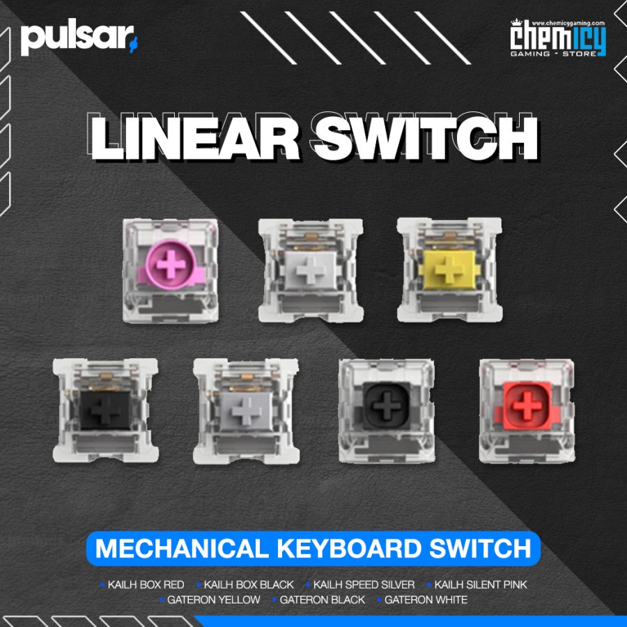 Pulsar Linear Switch Pack ( 110 pcs )