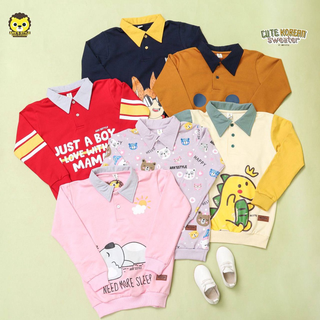 Cute Korean Sweater by arks style
