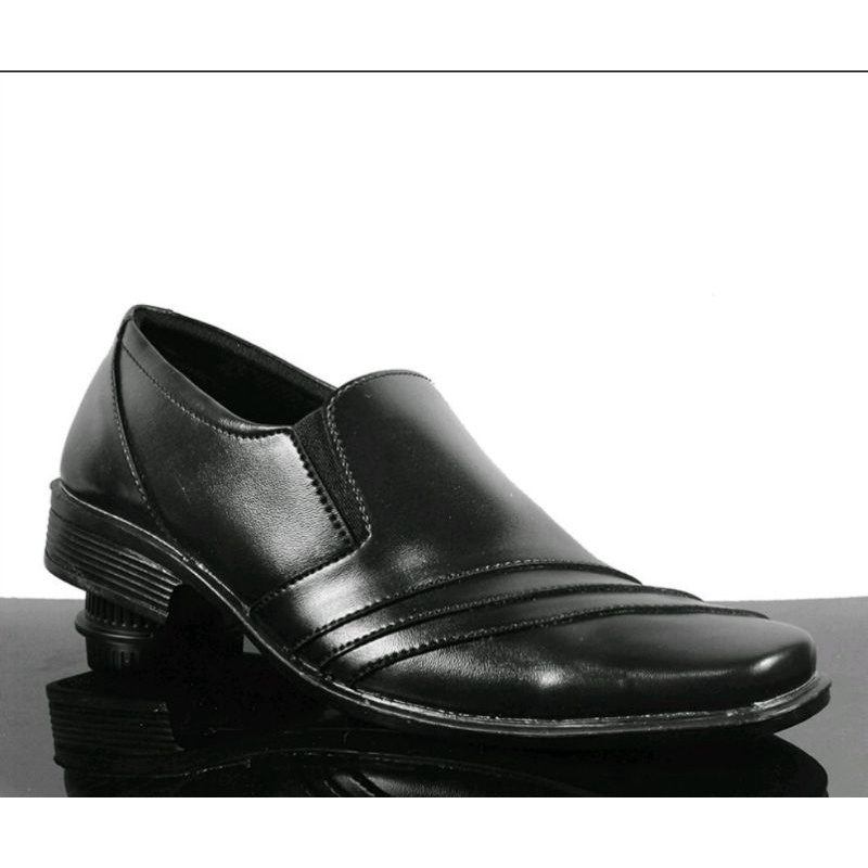Sepatu Pantofel Pria Pantofel Hitam Pria Sepatu Pantopel Fantofel Kerja Kantor Kulit Pria