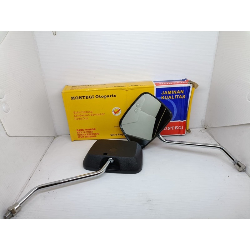 spion motor klasik model GL 100 drat honda kaca cembung import