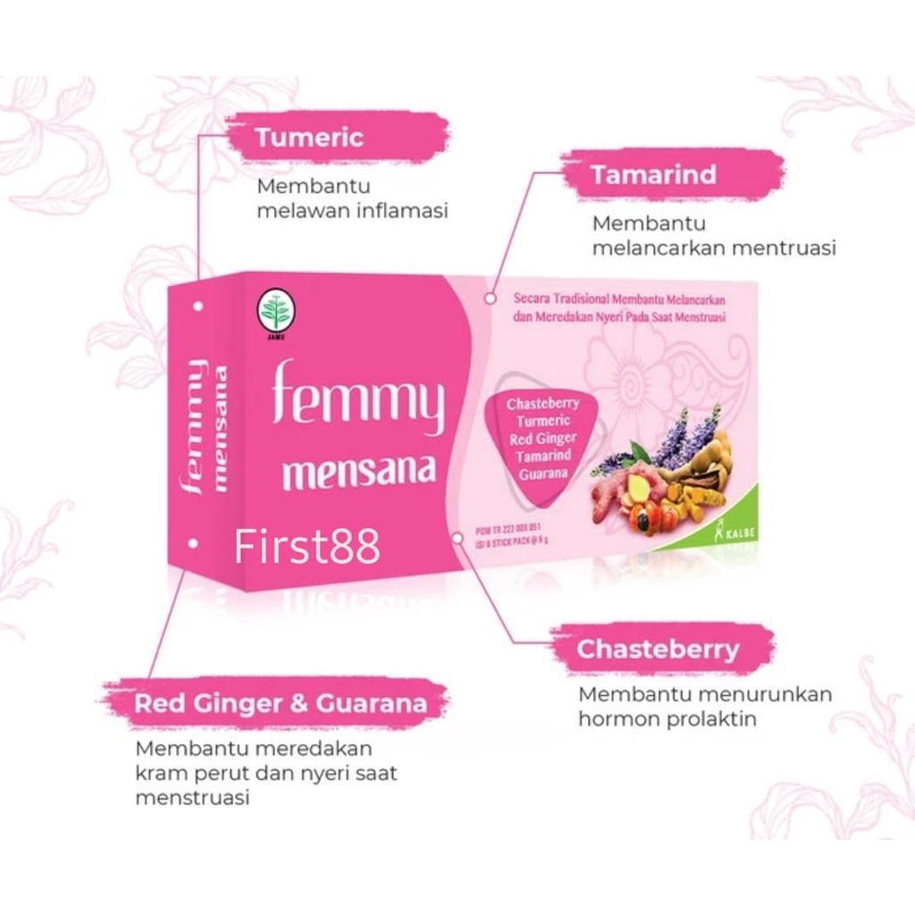 Femmy Mensana - Melancarkan Dan Meredakan Nyeri Pada Saat Menstruasi