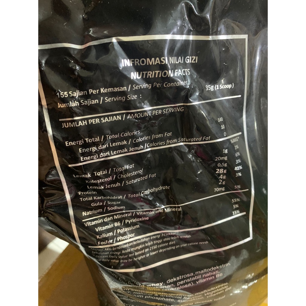 Bxn Whey Protein 12 lbs Halal Bpom