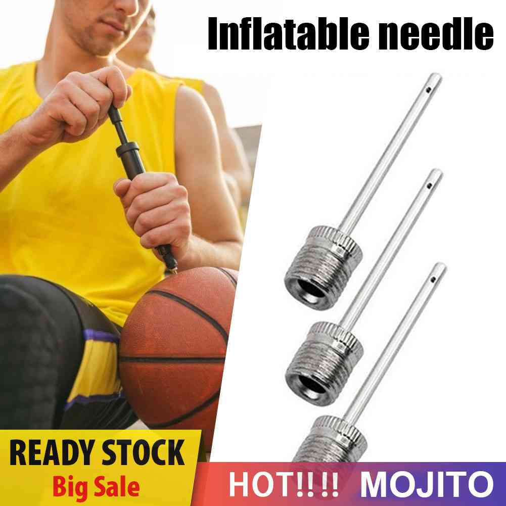 3pcs Adapter Katup Pompa Angin Untuk Bola Sepak / Basket