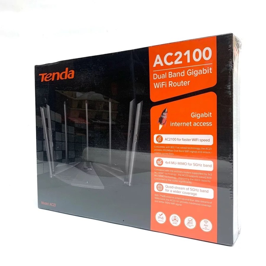 Tenda AC23 AC2100 Dual Band Gigabit WiFi Router