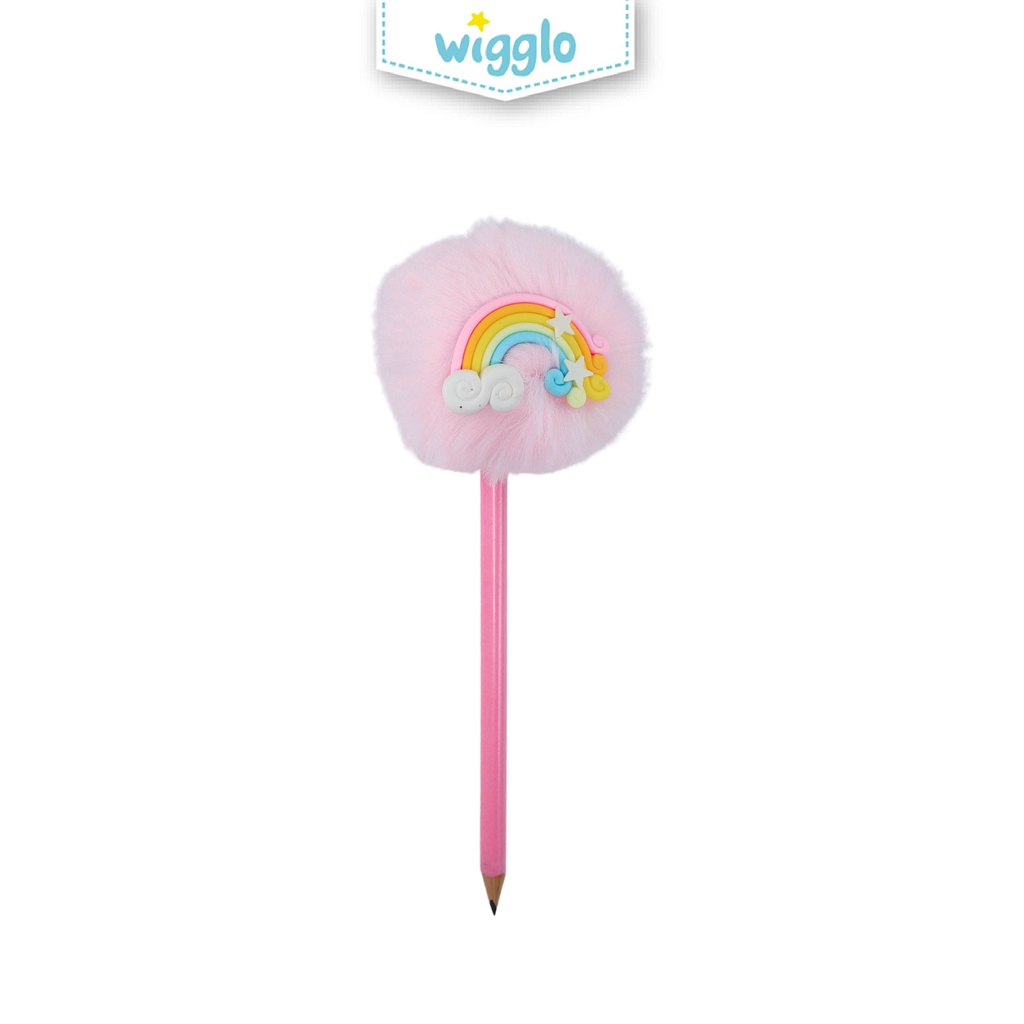 

Wigglo Rainbow Topper Pom-Pom Happy Junior