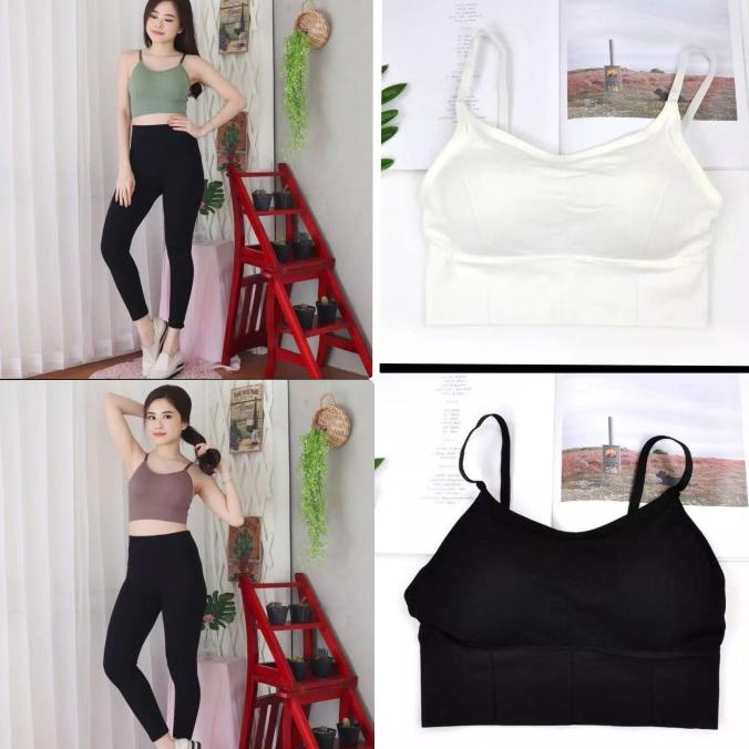 Setelan baju senam aerobik/ fitness olahraga import wanita