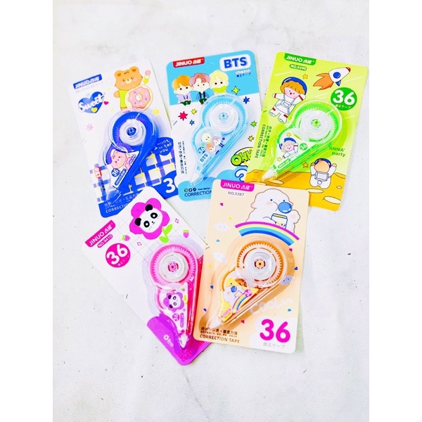 

STIPO / TIP EX KERTAS FANCY JINUO 36 METER FANCY