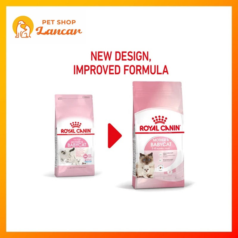 Royal Canin Mother &amp; Baby Cat Makanan Induk &amp; Anak Kucing 4kg