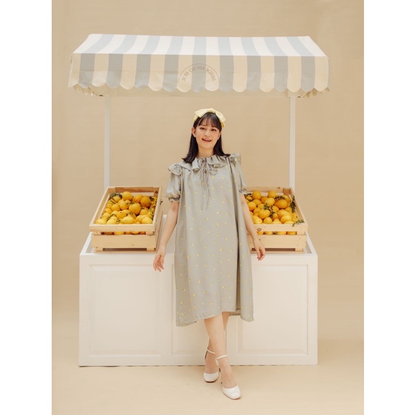 Jii x Cherry Dreamy - LIMONE DRESS