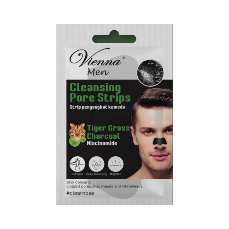 VIENNA MEN Cleansing Pore Strips.