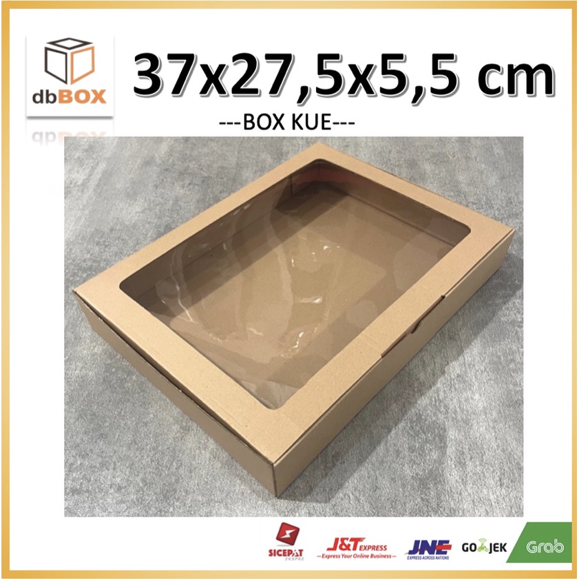 

BOX MIKA 37x27,5x5,5 kardus die cut, untuk kue hampers gift box MIKA MIKA-