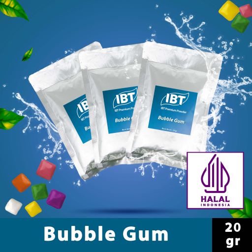 

Bahan Minuman Bubuk Bubble Gum IBT All-Purpose Powder Sachet