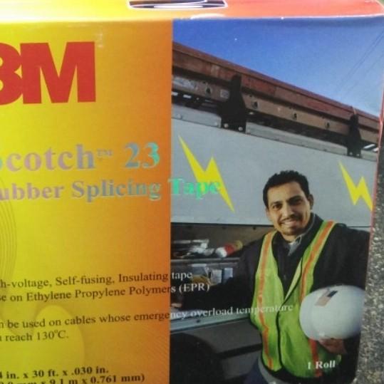 Isolasi 3M Scoth 23+ Isolasi Rubber Tape scoth 23 3M