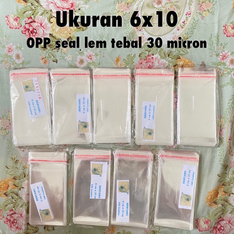 

(Isi 100 pcs) Inner sleave photocard OPP seal lem tebal 30 micron
