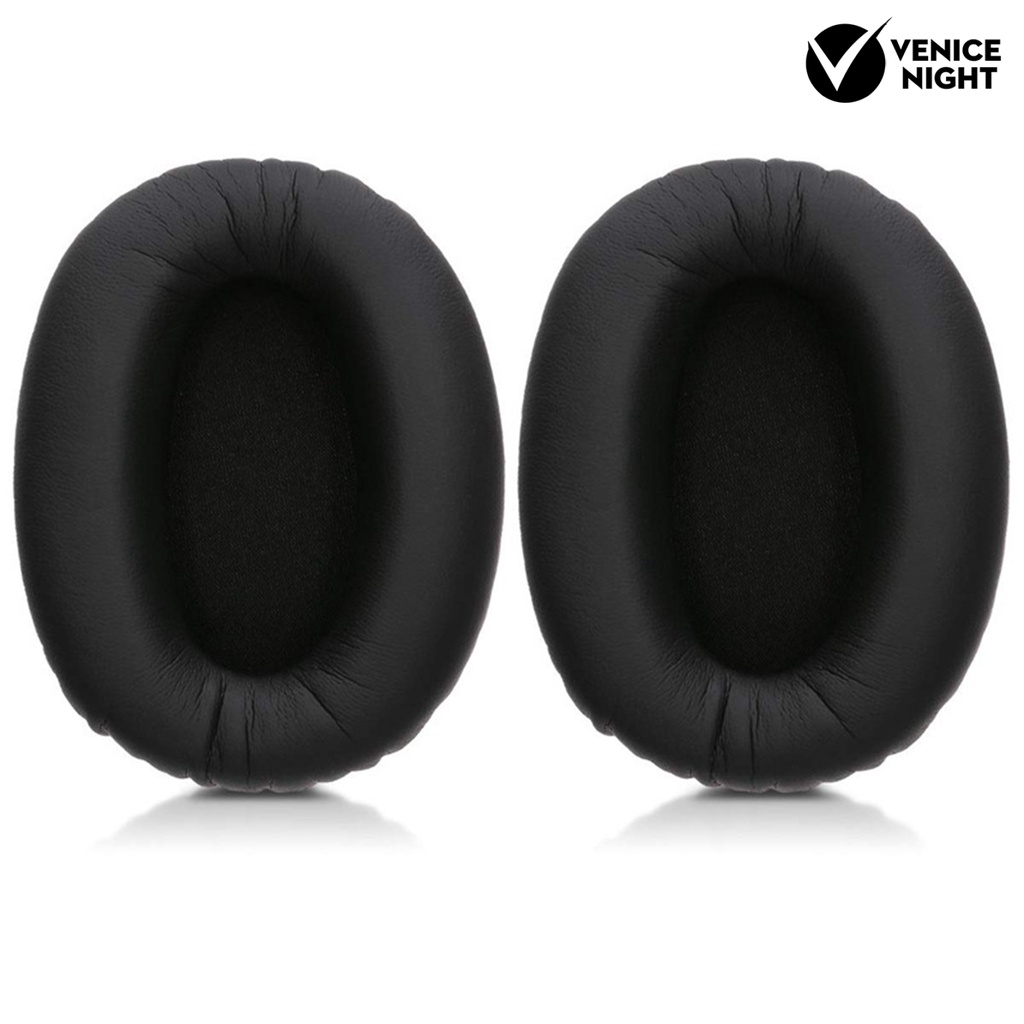(VNEP) (Berkabel) 1 Pasang Penutup Telinga Headphone Penutup Pelindung untuk Sony MDR-1000X WH-1000XM3 XM2