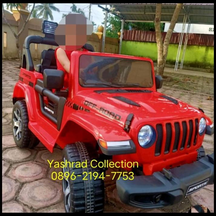 Promo Mainan Mobil Aki Anak Anak Jeep Off Road Pmb 8288
