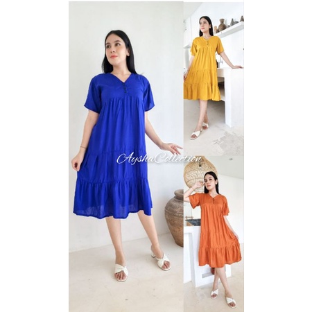 Daster Samantha Polos/ Daster Bali/Daster Busui/Daster Kekinian