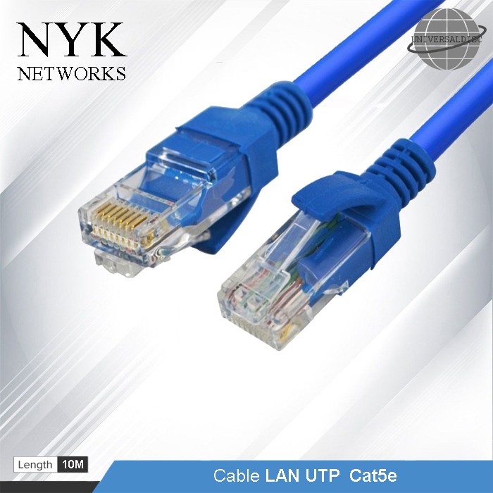 Kabel LAN UTP Cat5e 1.5m/3m/5m/10m/15m/20m Network