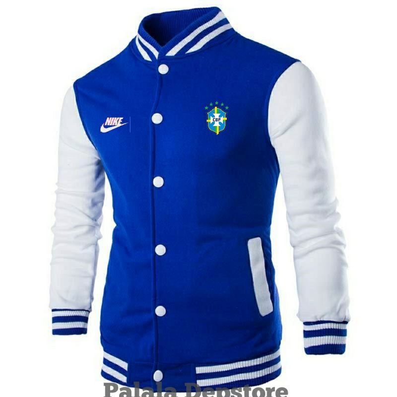 Jaket Brazil Premium-Jaket Bisbol Distro-Jaket Hoodie Bola Dewasa