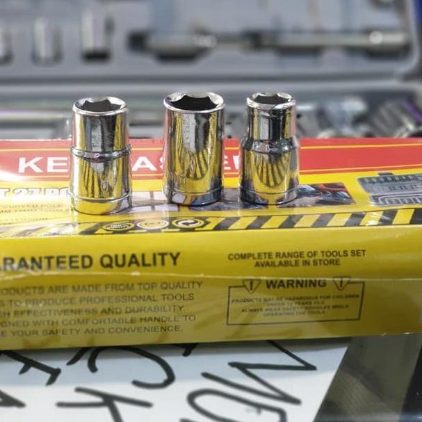 KUNCI SOK SET KENMASTER 27 PCS KUNCI SOCKET SET SOKET KENMASTER 27PCS