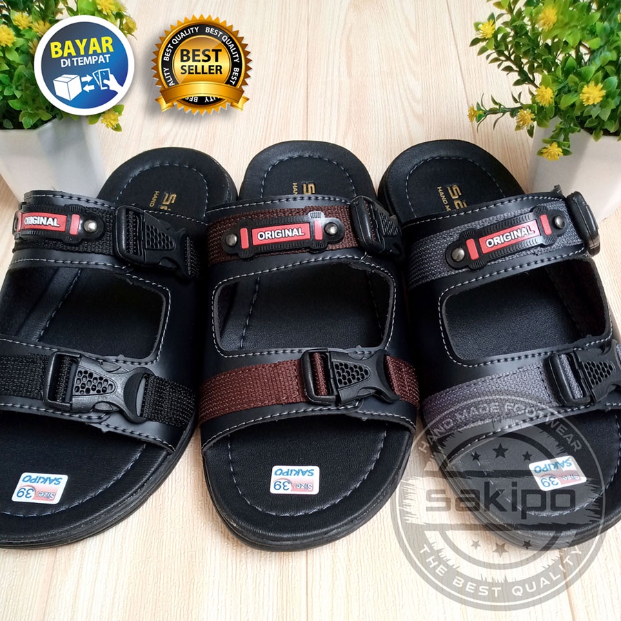 PROMO 12.12 !! SANDAL PRIA DEWASA BAN 2 / SANDAL GUNUNG PRIA REMAJA KEKINIAN / SANDAL DISTRO TERBARU NYAMAN DI KAKI / SANDAL TRENDI PRIA REMAJA DEWASA / SAKIPO