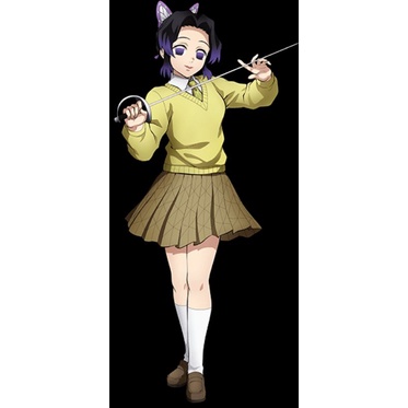 KOSTUM COSPLAY SEIFUKU SHINOBU KOCHO KIMETSU NO YAIBA