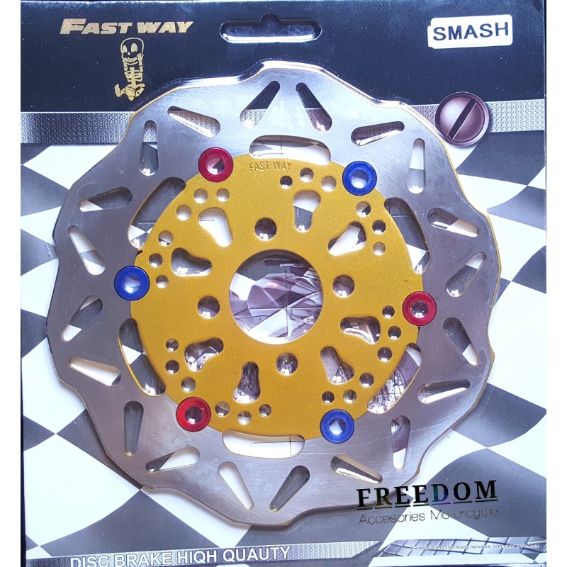 Piringan cakram smash depan Smash / Spin / Hayate / Arasi / Shogun 125 / Skydrive / Satria Fu Varias